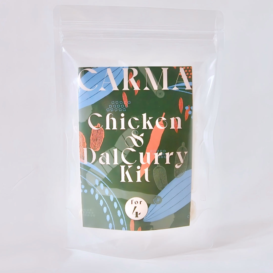 Chicken curry & dal curry spice kit (4 servings)