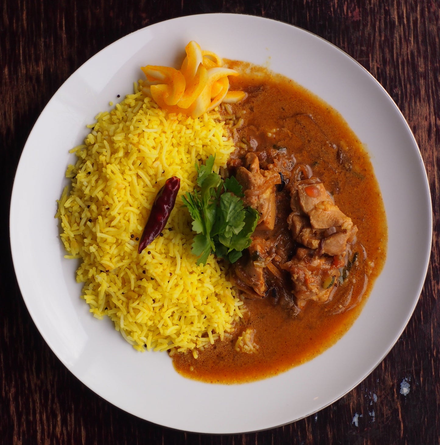 Chicken curry & lemon rice spice kit (2 servings)