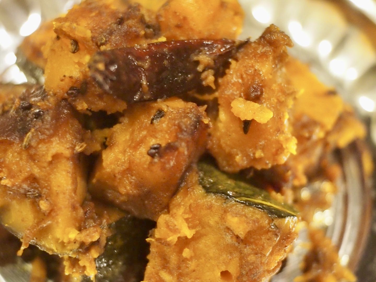 かぼちゃのタルカリレシピ