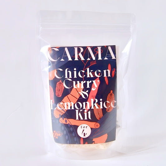 Chicken curry &amp; lemon rice spice kit (4 servings) 