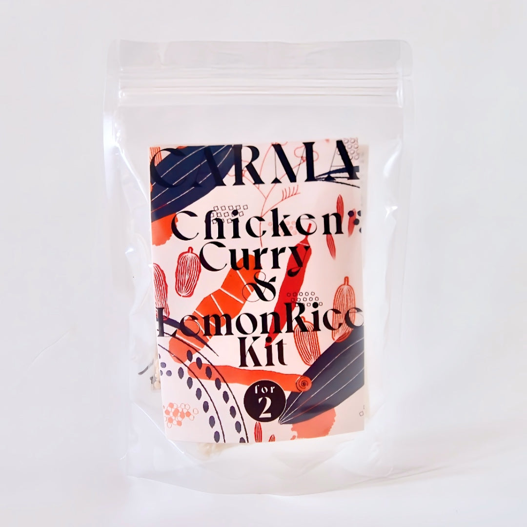 Chicken curry &amp; lemon rice spice kit (2 servings) 