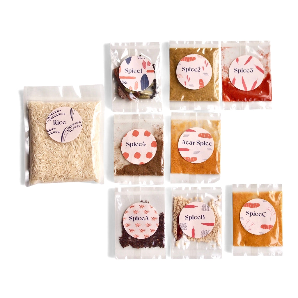 チキンカレー＆レモンライススパイスキット（４人前）