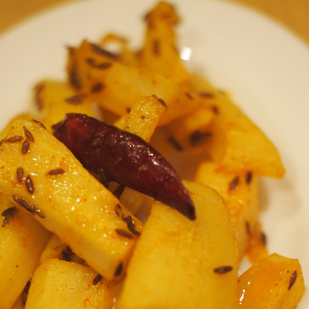 レンコンのサブジ