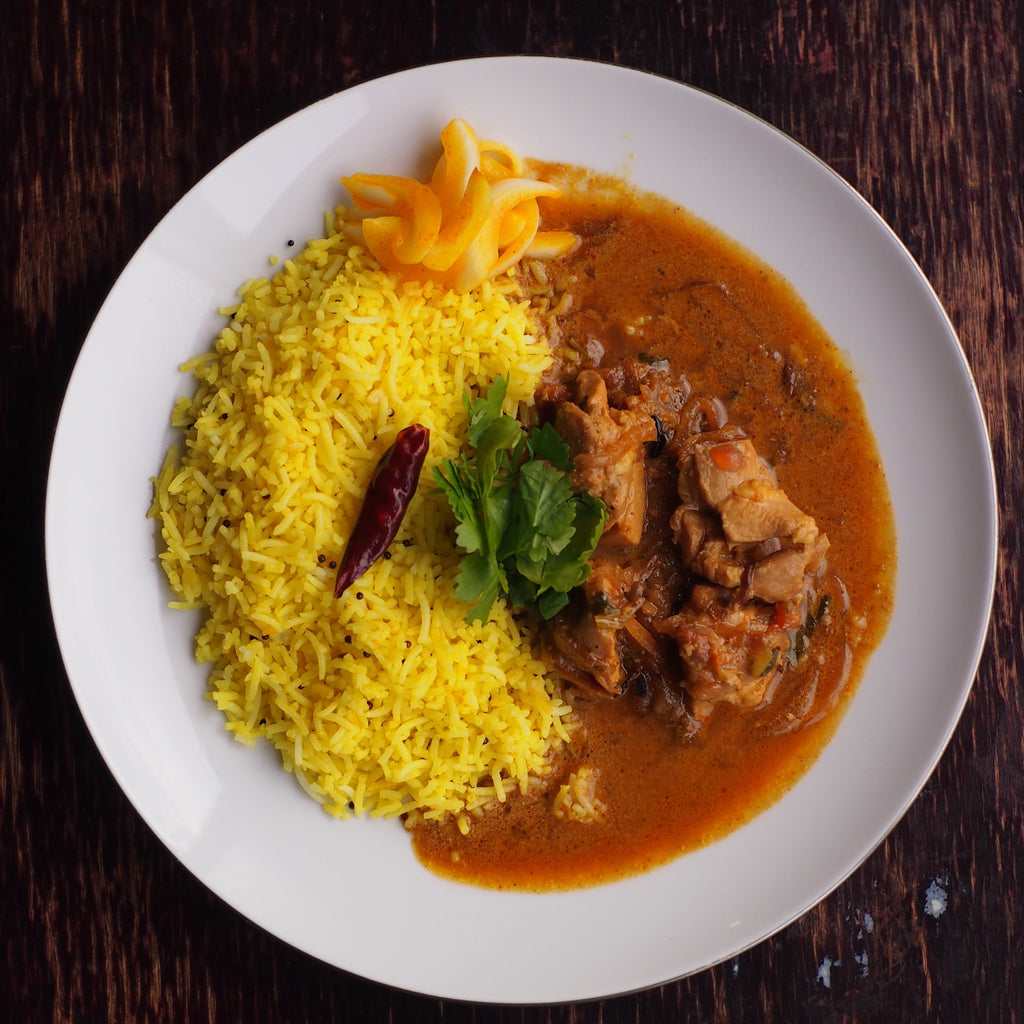 Chicken curry &amp; lemon rice spice kit (4 servings) 